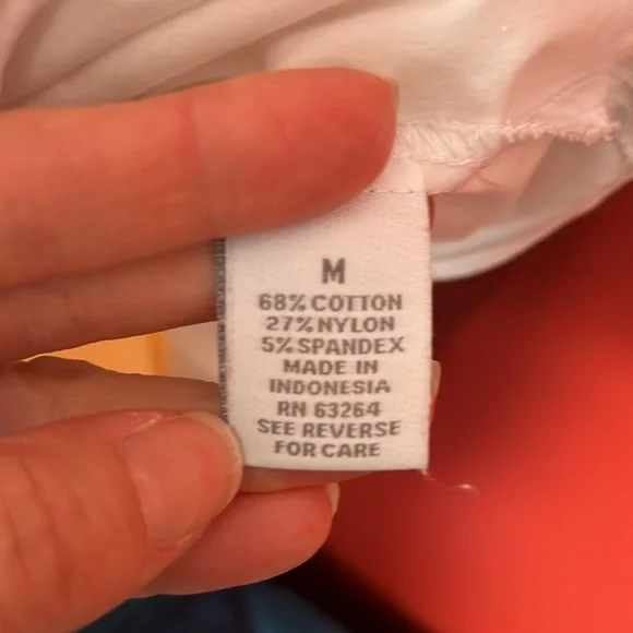 Like new Dressbarn white button down collared shirt - Picture 10 of 13